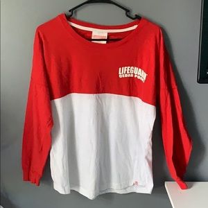 Cedar Point lifeguard long sleeve t-shirt